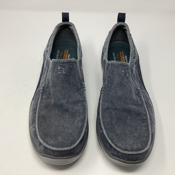 Skechers Blue Relaxed Fit Elected - Drigo Slip On Shoes main image 5